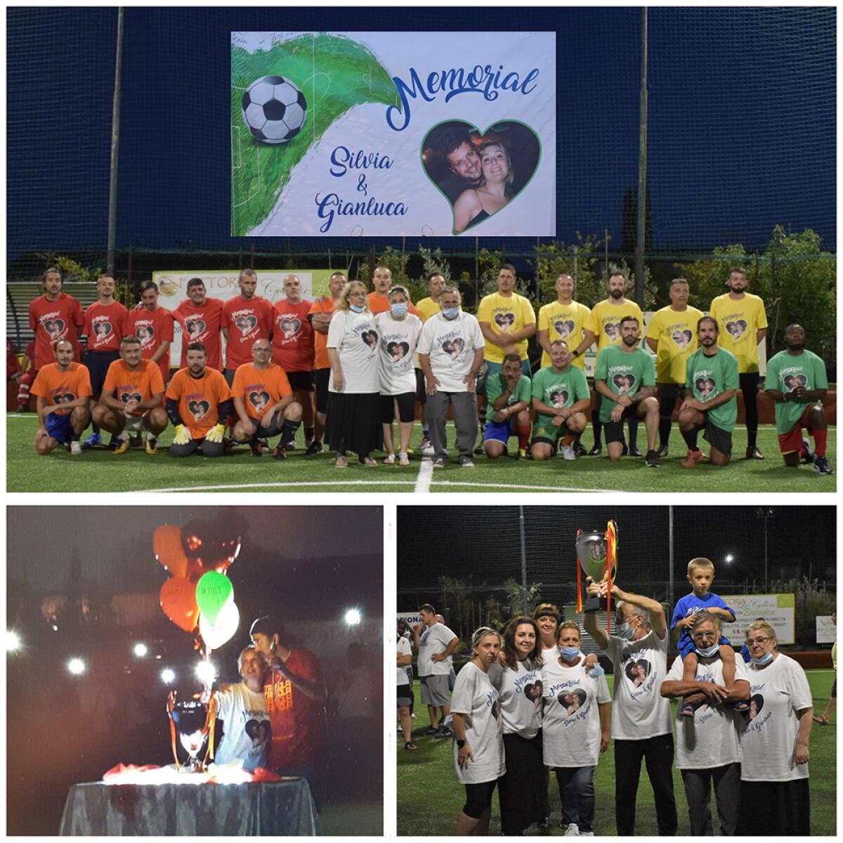 Aprilia - Il primo Memorial per ricordare Silvia e Gianluca deceduti nella frana in Valtellina - 