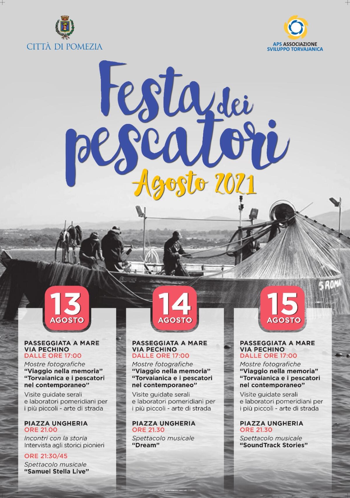 Torna questo fine settimana a Torvaianica la Festa dei Pescatori - 