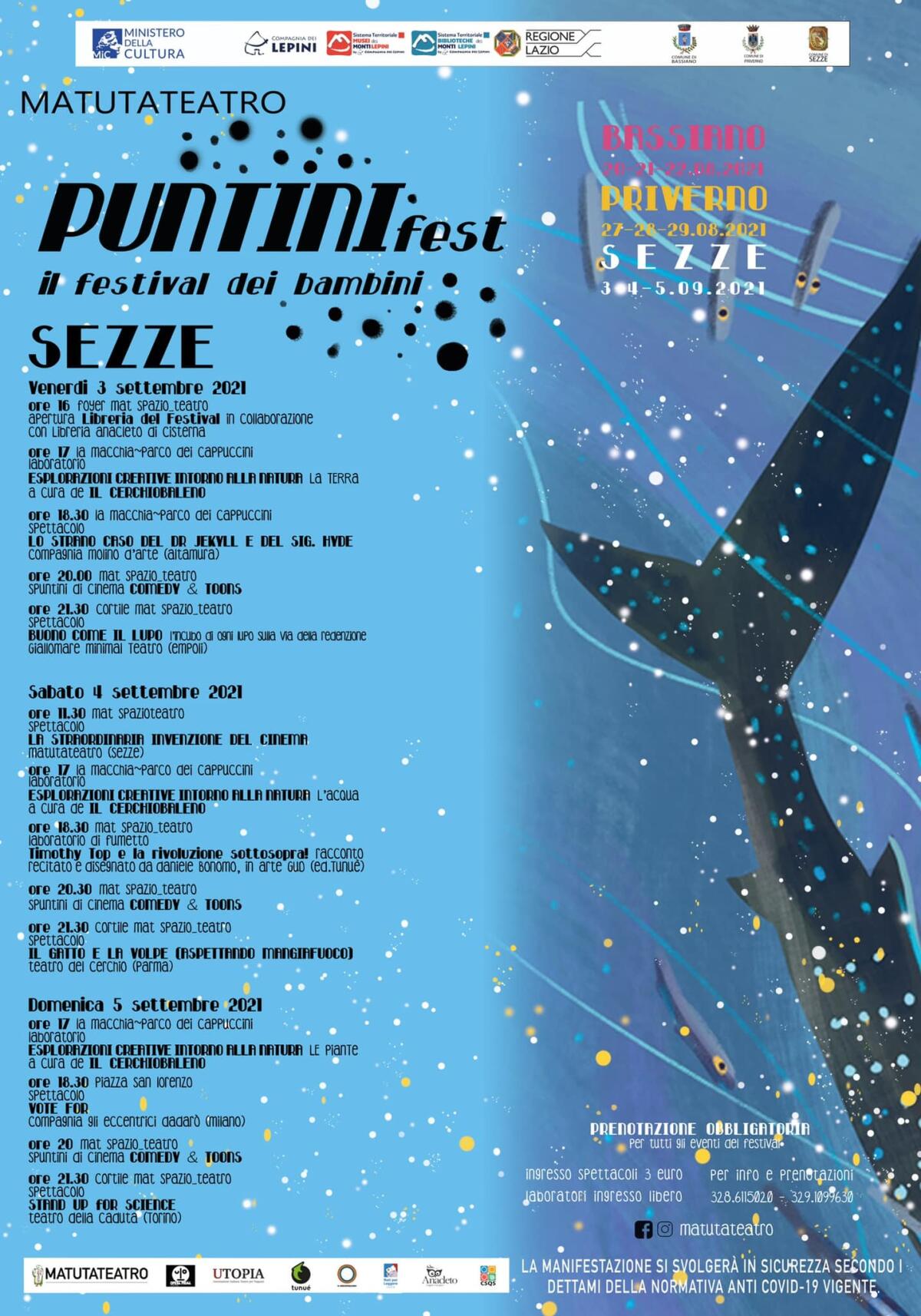 Ultima tappa a Sezze del “Puntini Fest”, il festival dei bambini organizzato da Matutateatro. - 