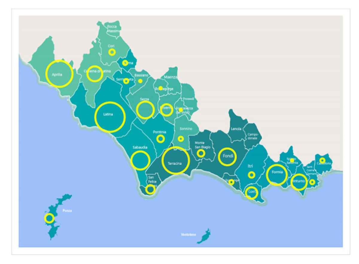 54 nuovi positivi oggi nella Asl di Latina: 10 casi ad Aprilia, ben 18 a Terracina. In una settimana 332 contagi in tutta la provincia e 16 ricoveri. - 
