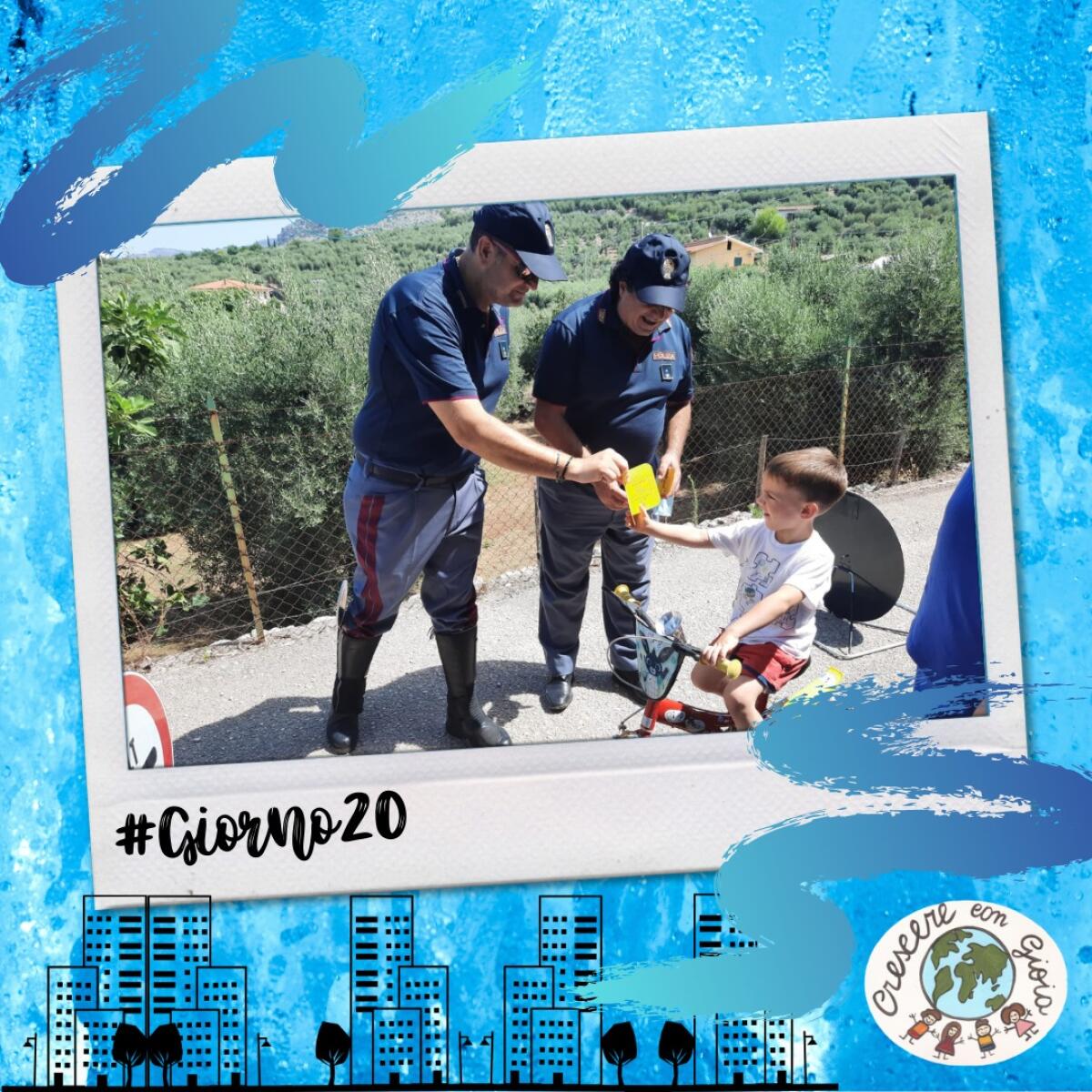 Educazione stradale, 70 bambini dell'associazione Crescere con gioia di Sonnino incontrano gli agenti - 