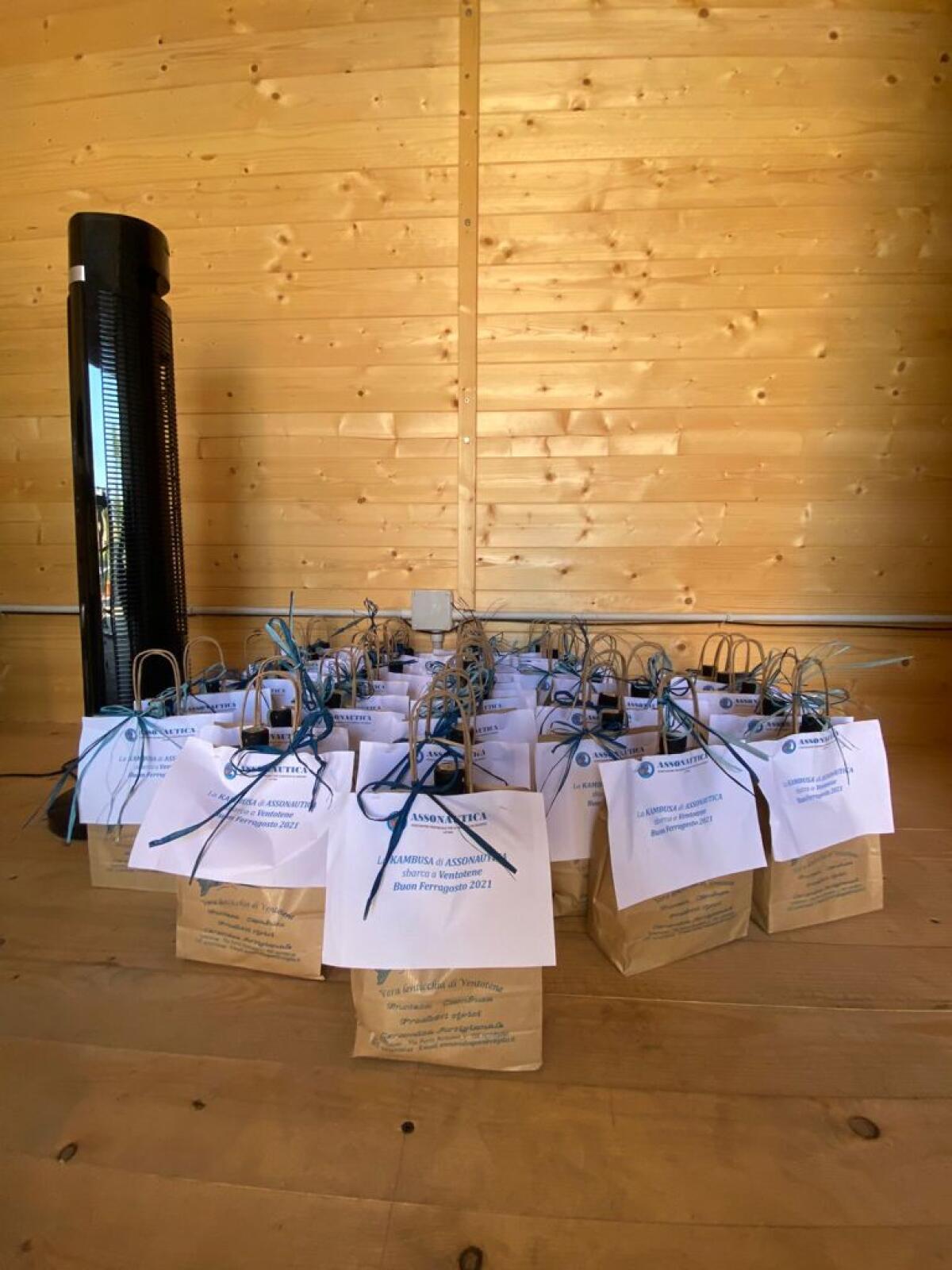 A Ventotene il Ferragosto si è festeggiato con la cambusa di Assonautica - 