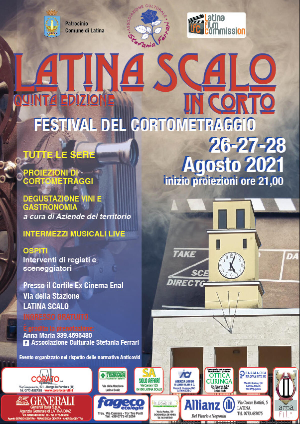 Al via la quinta edizione di “Latina Scalo in Corto”. - 