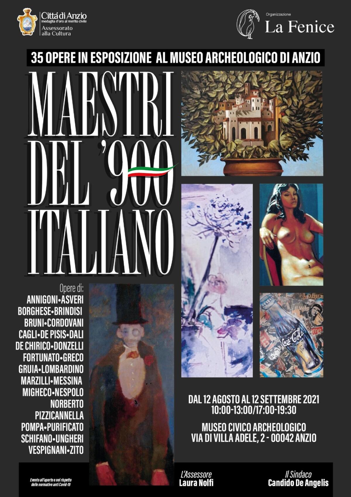 Ad Anzio la mostra "Maestri del 900 italiano" - 