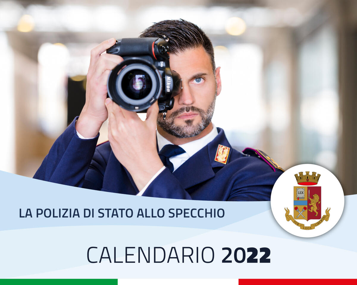Calendario della Polizia di Stato 2022 in partnership con UNICEF: a scattare 12 poliziotti. - 