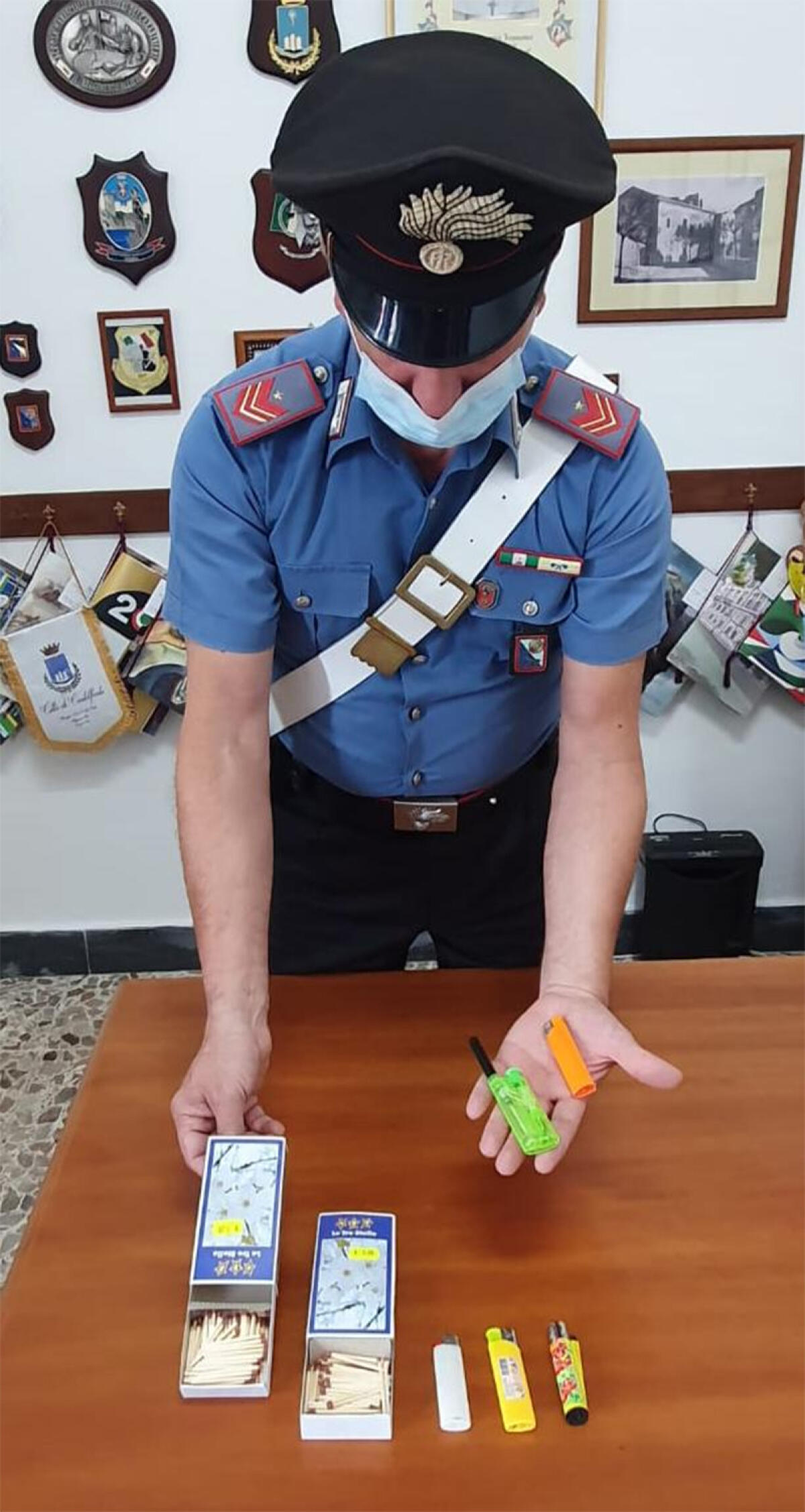 68enne denunciato per aver appiccato un incendio: distrutti 2 ettari di macchia mediterranea - 