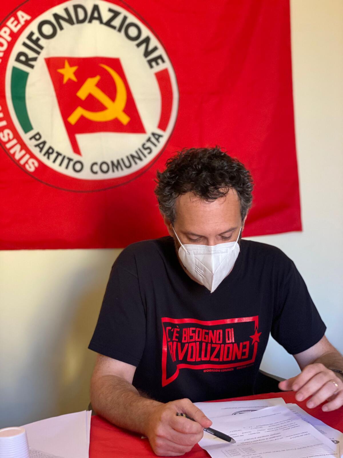 Aprilia - Congresso locale di Rifondazione comunista: Fabio Federici è il nuovo segretario - 