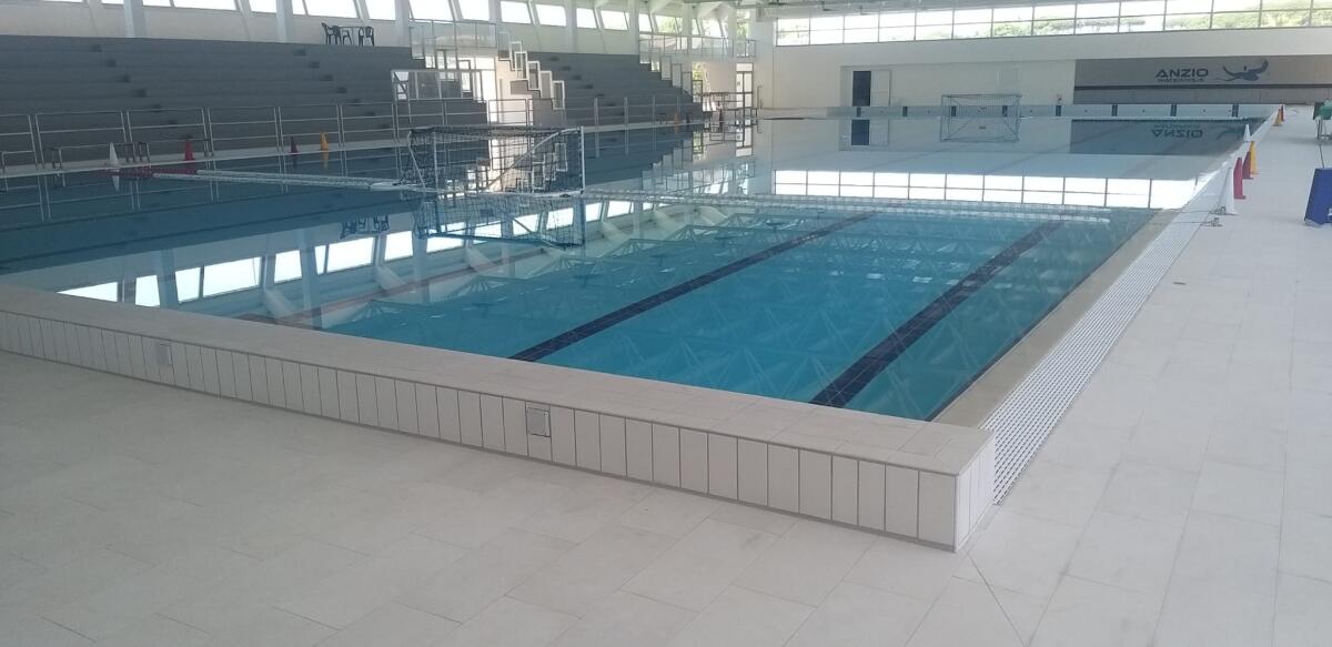 Il nuovo Stadio del Nuoto di Anzio  tra gli impianti idonei ad ospitare manifestazioni degli Europei di Nuoto Roma2022. - 