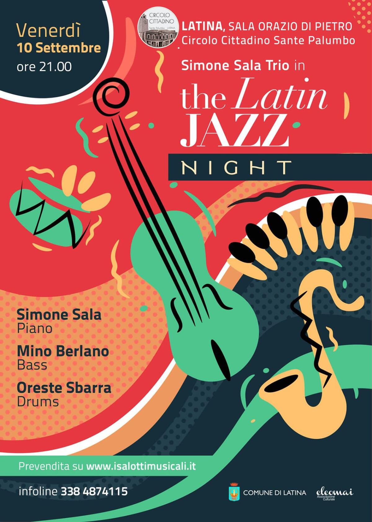 Ultimo appuntamento con “I Salotti Musicali Summer Festival 2021”: questa sera il concerto del Simone Sala Trio. - 