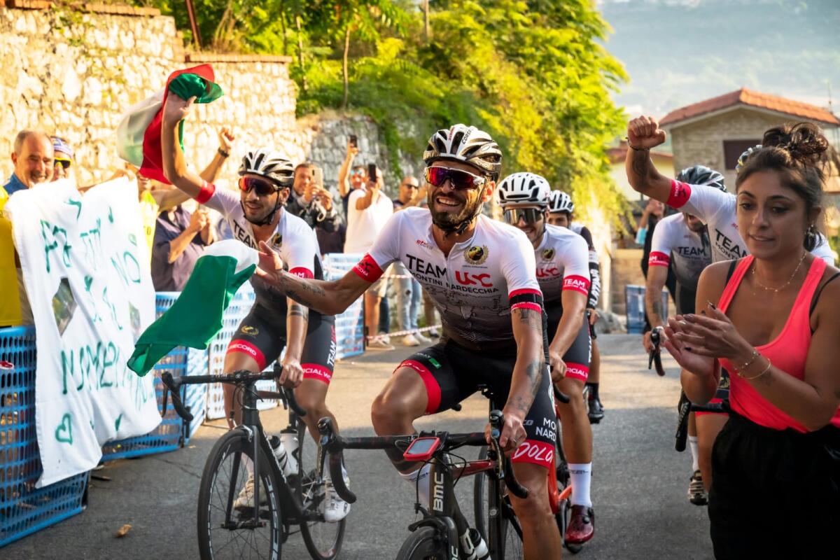 Record di dislivello, l’impresa di Cristan Nardecchia in cifre - 