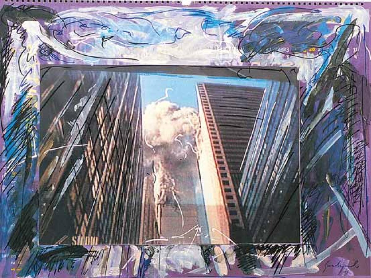 L’artista Francesco Guadagnuolo commemora i 20 anni dell’attentato alle Torri gemelle di New York con una mostra a Roccasecca dei Volsci. - 