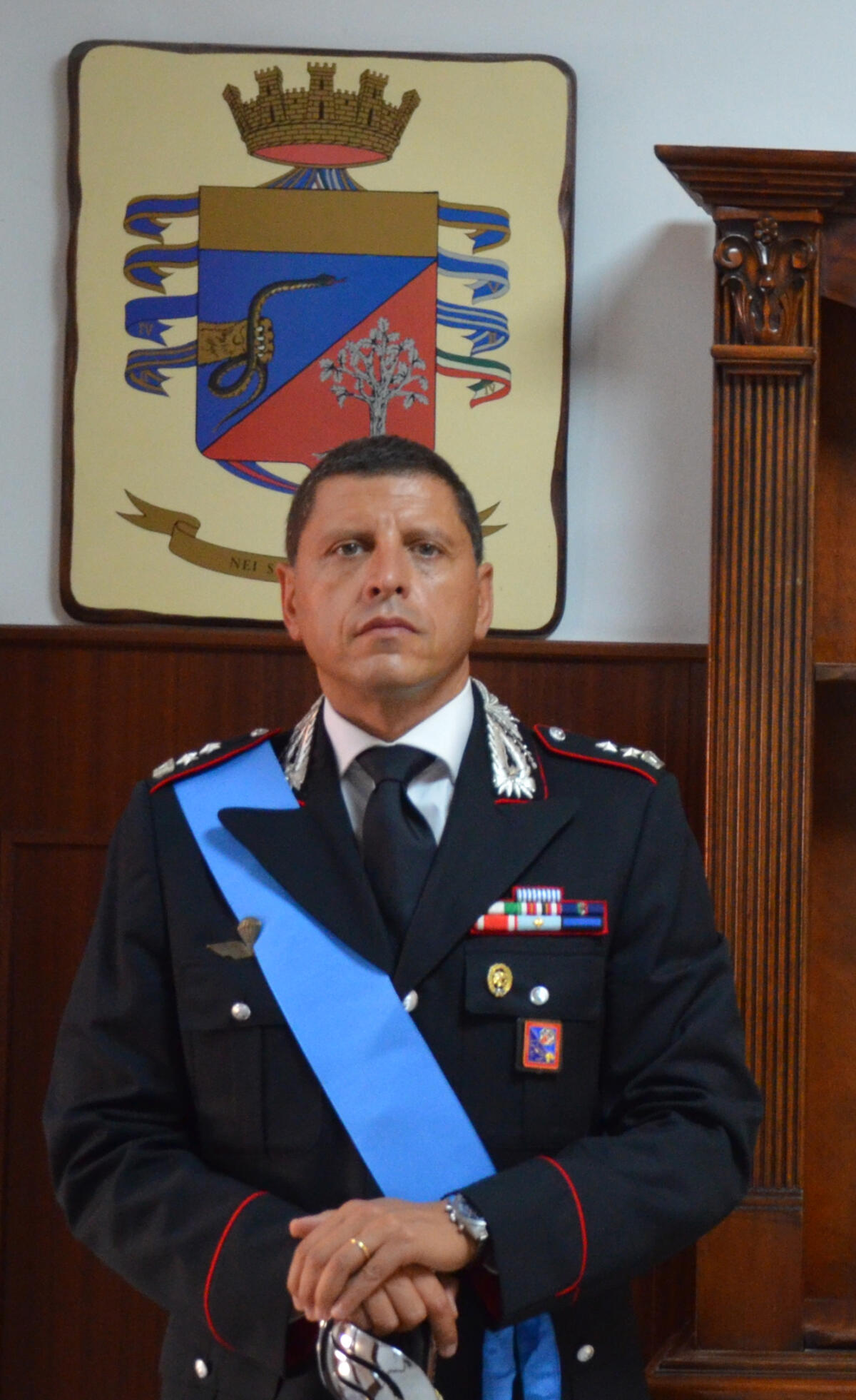 Il tenente colonnello Paolo Guida al comando del Reparto Territoriale di Aprilia - 