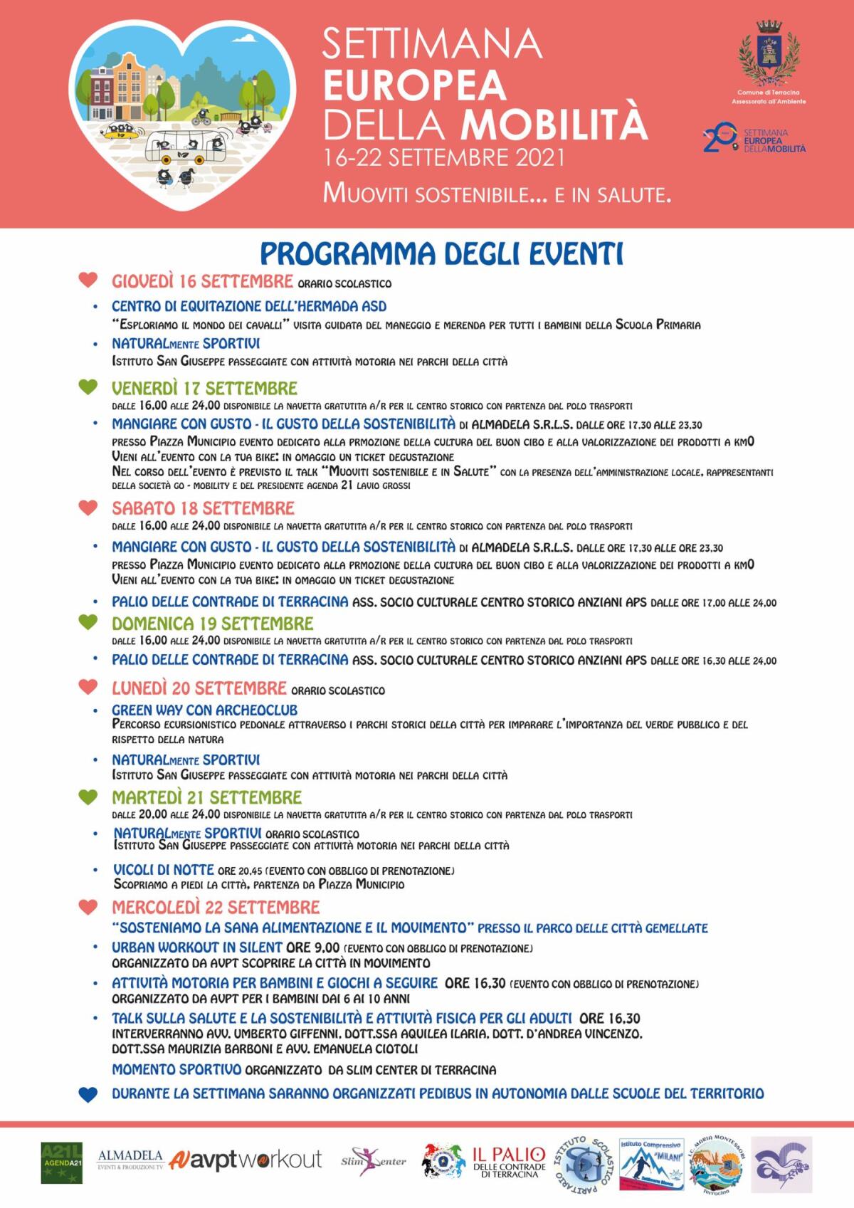 Settimana Europea Mobilità Sostenibile a Terracina. Assessore Zappone: "Manifestazione risultato di un grande gioco di squadra" - 