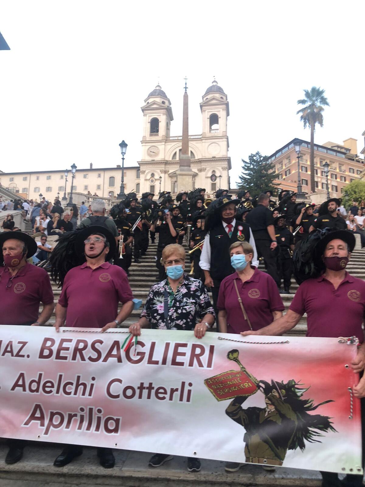 151 anniversario della “Presa di Roma”, successo per l'associazione Bersaglieri Cotterli di Aprilia e la sua Fanfara FOTO - 