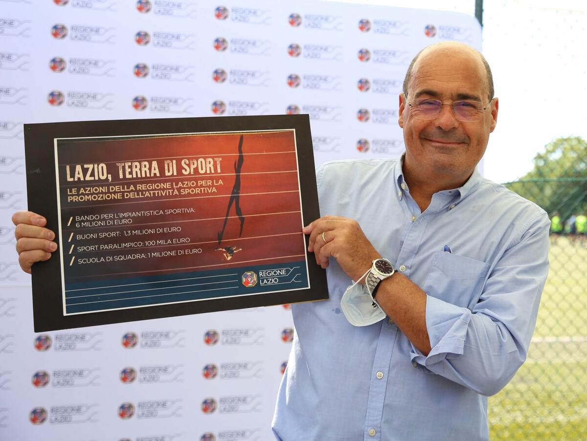“Lazio terra di sport”, Zingaretti: “8 milioni di euro per impianti e sostegno all’attività sportiva. - 