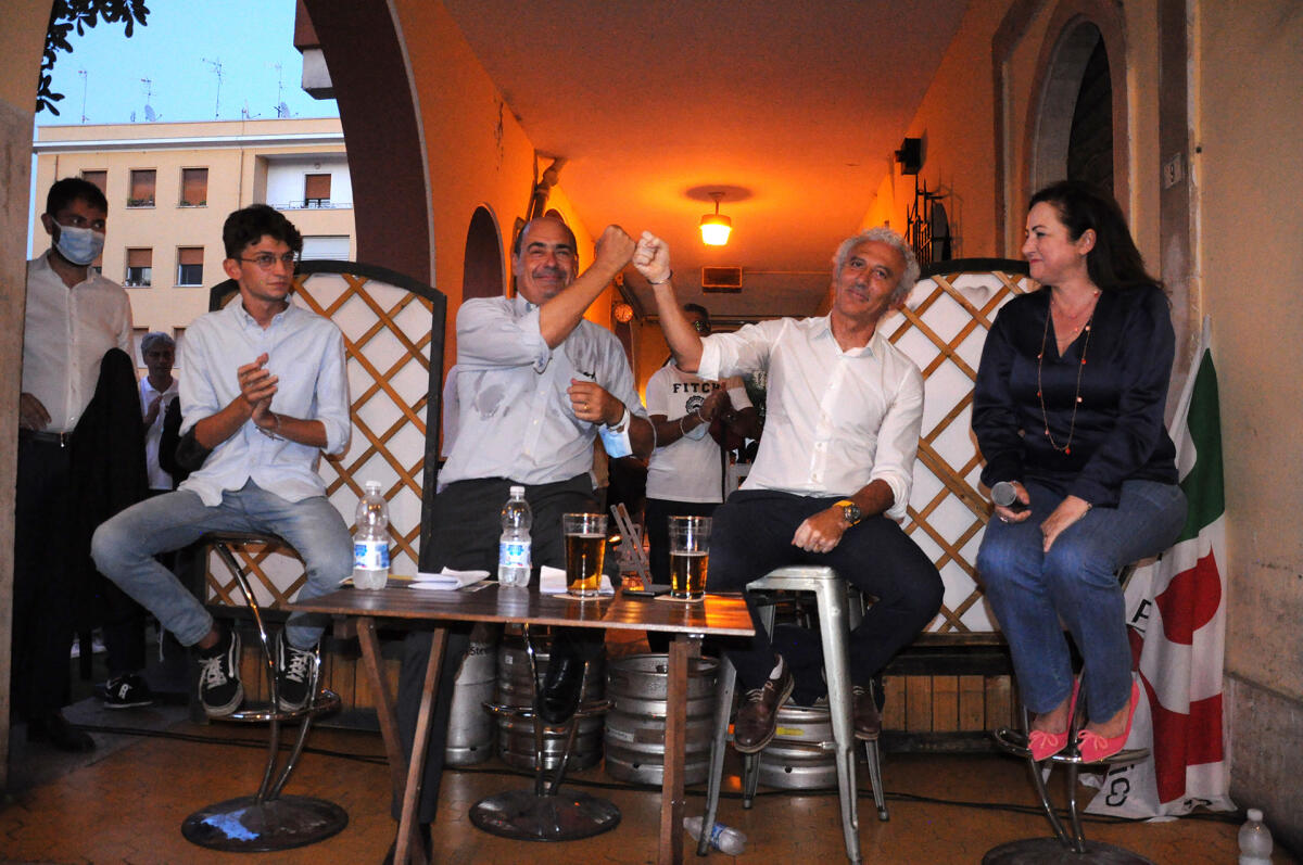 Il Presidente Zingaretti a Latina per sostenere Coletta: "Alleanza plurale e ricca, bisogna guardare avanti" - 