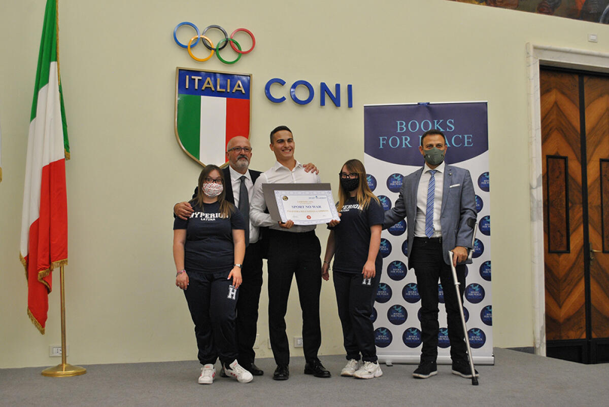 Alla palestra Selciatella di Aprilia il premio internazionale “Sport no war” - 