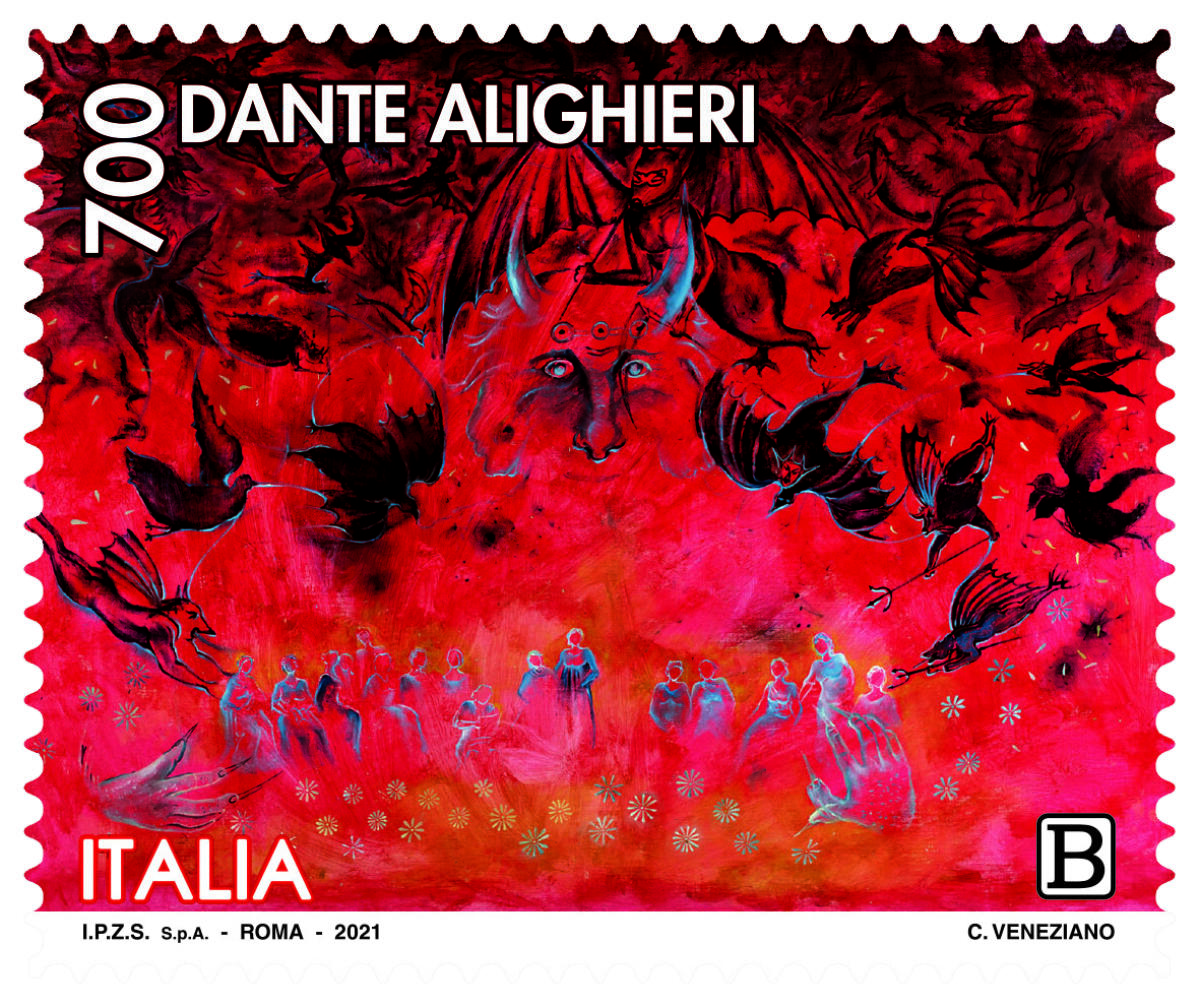 Dante Alighieri, emessi i francobolli commemorativi - 