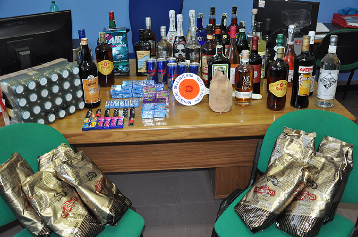 Recuperata dalla Polizia a Latina la refurtiva di un bar saccheggiato a Sezze nel fine settimana. - 