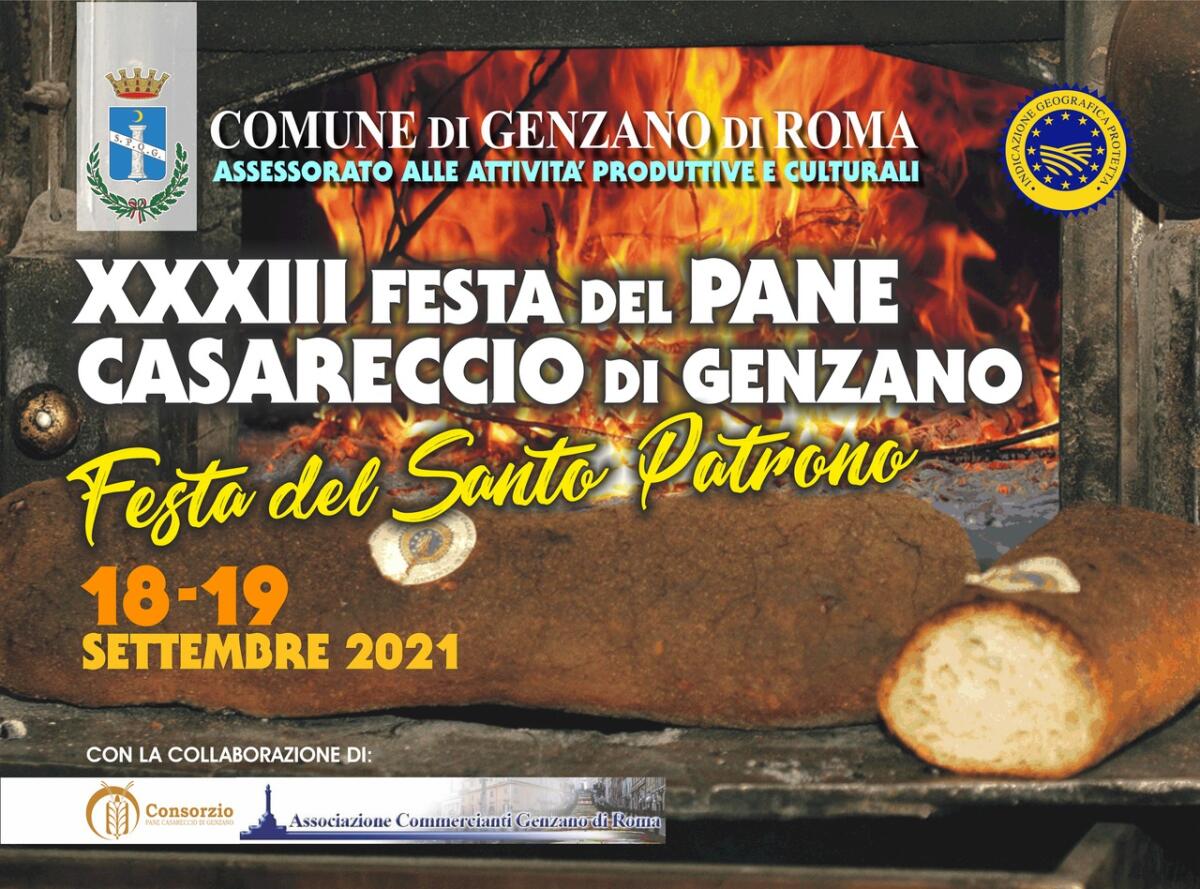 XXXIII Festa del pane casareccio di Genzano e del santo patrono San Tommaso da Villanova - 