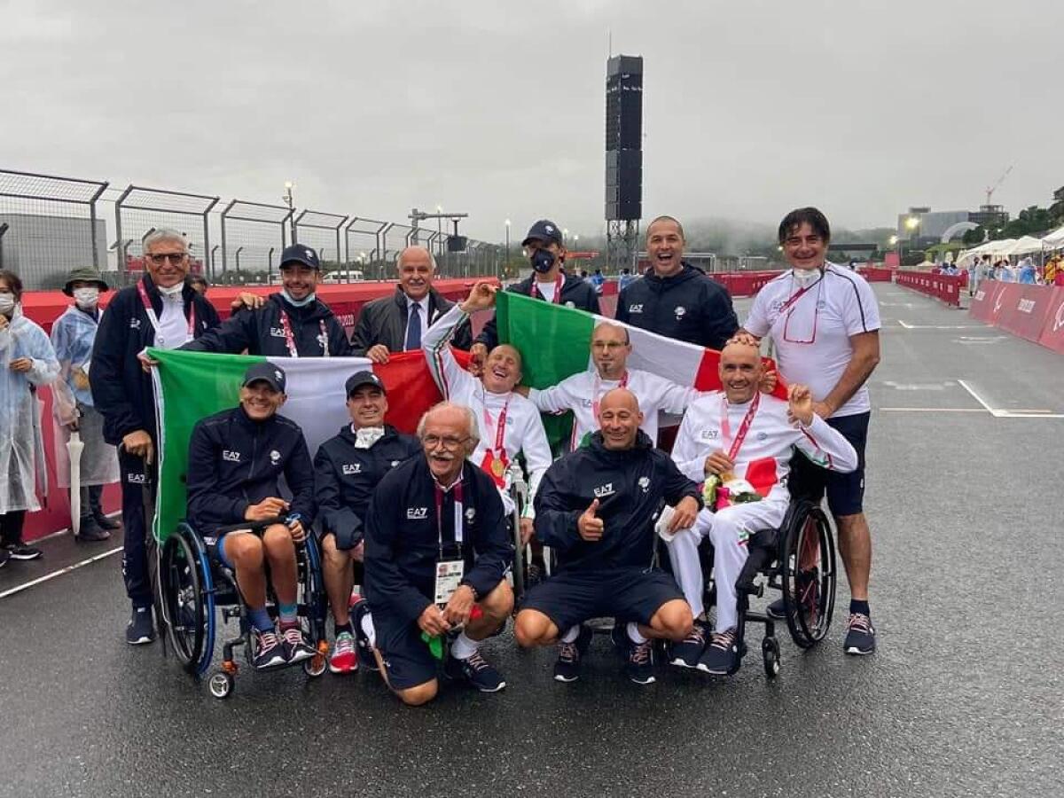Grandi soddisfazioni a Tokyo per il Vigile Coordinatore AIB di Latina Fabrizio Di Somma, tecnico della Nazionale Italiana paralimpica di Ciclismo. - 