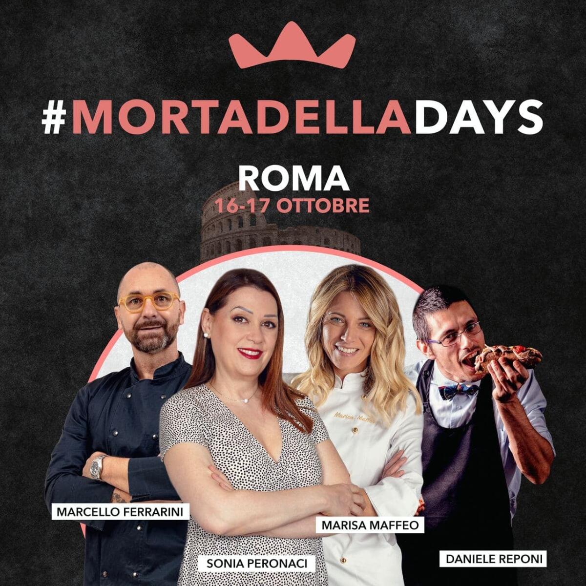 Sabato 16 e domenica 17 Ottobre sulla bellissima terrazza del Gianicolo, a Roma, si festeggia la Giornata Internazionale della Mortadella - 