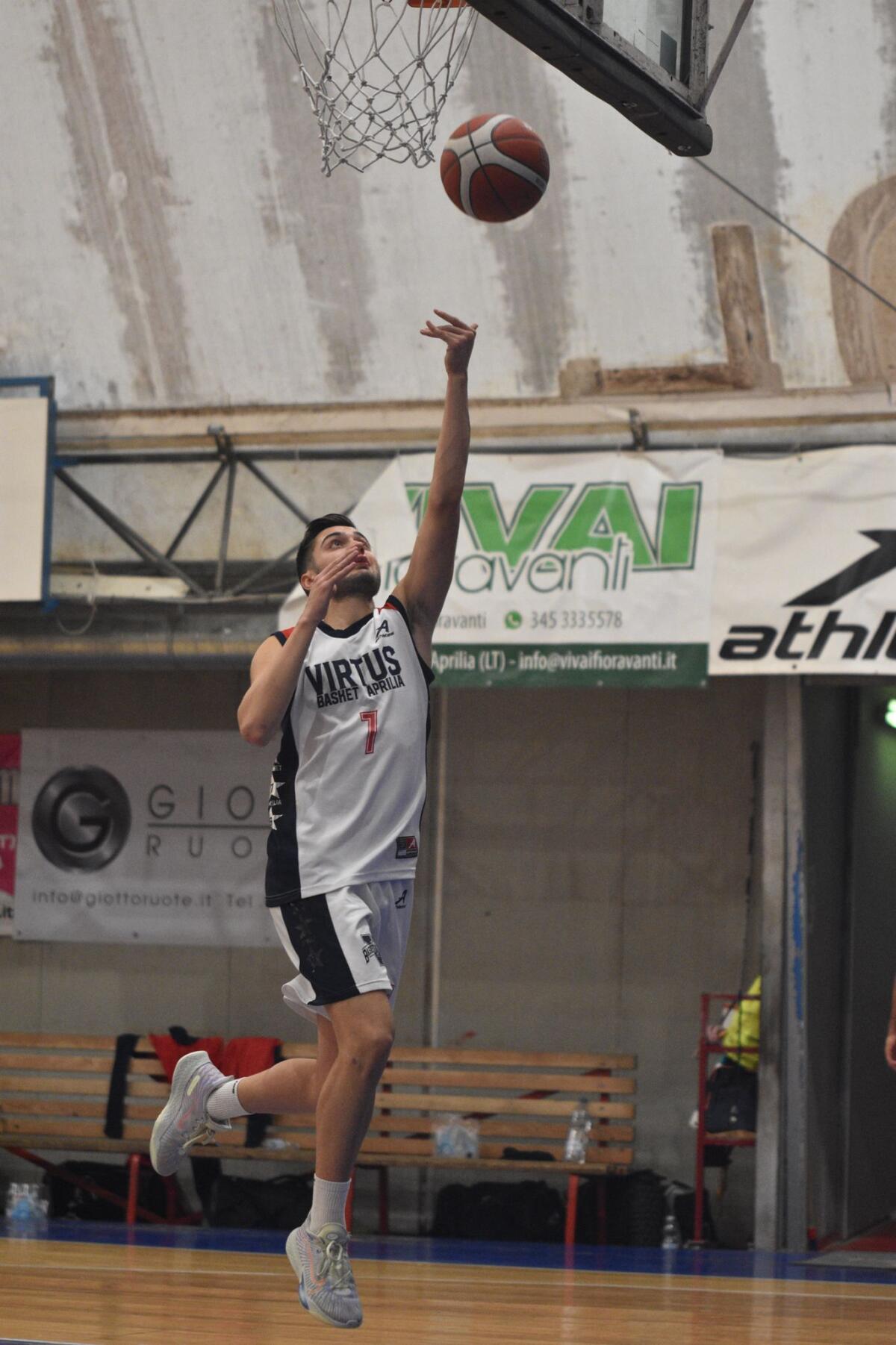 Sconfitta della Virtus Basket Aprilia contro Vigna Pia. - 