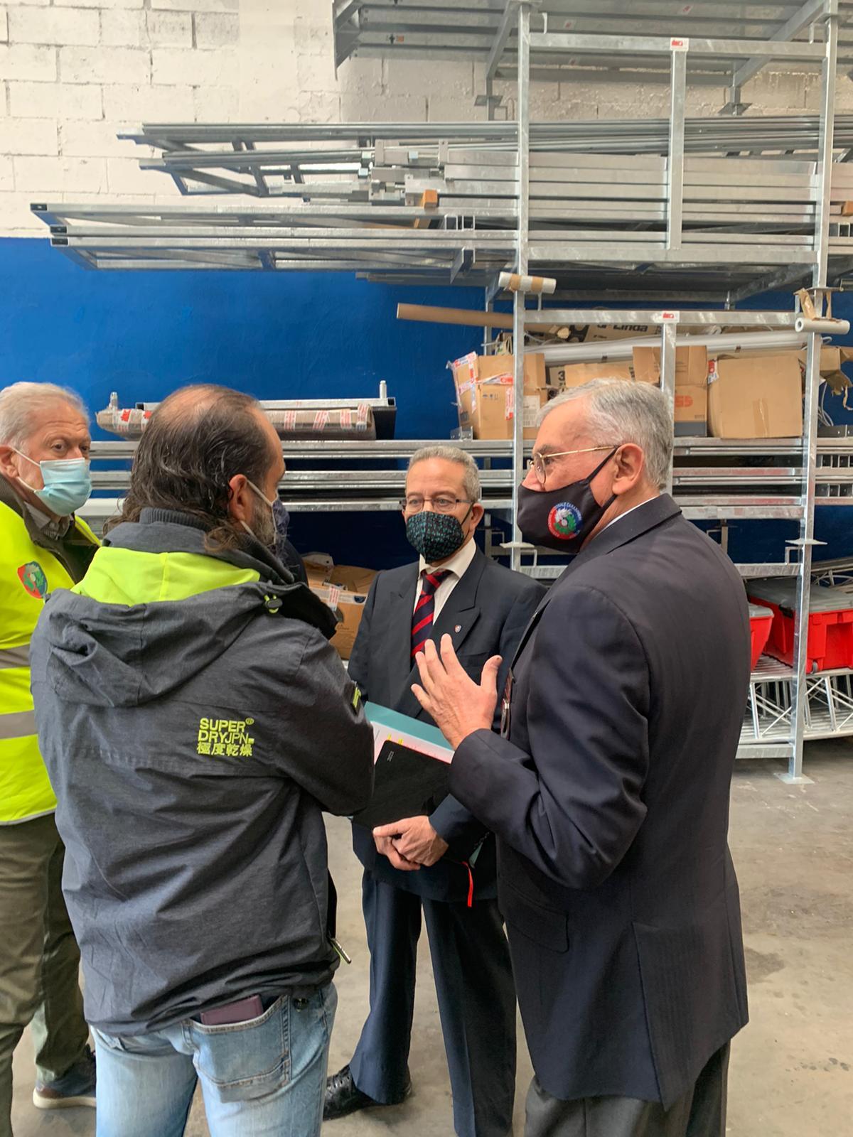 La Presidenza Nazionale dell’Associazione Nazionale Carabinieri in visita presso il nucleo Protezione Civile di Aprilia - 