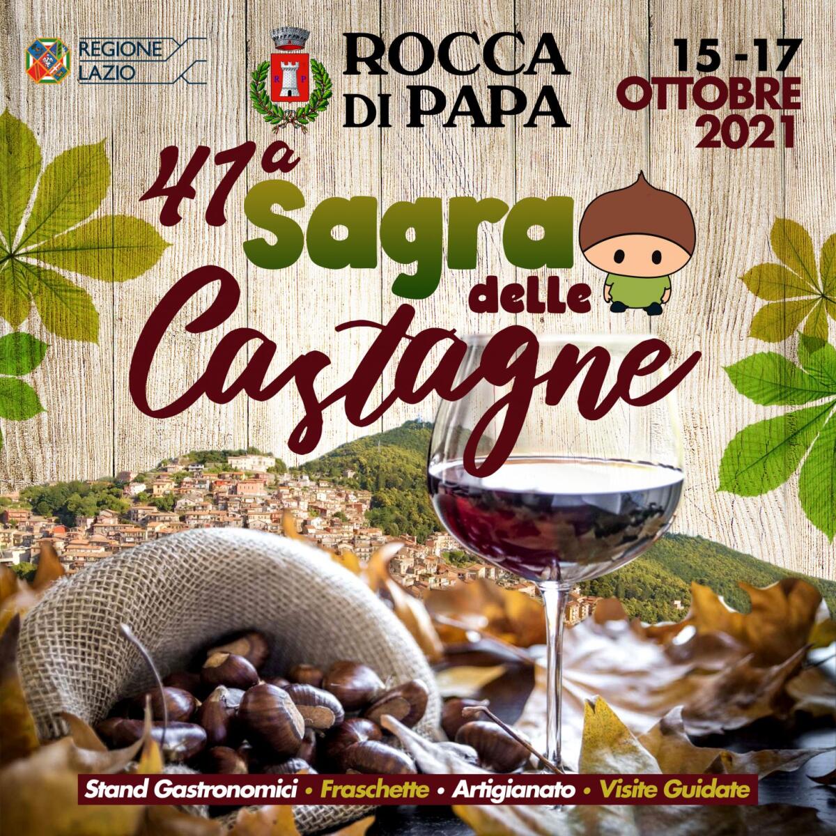 Dal 15 al 17 ottobre torna la tradizionale “Sagra delle Castagne” a Rocca di Papa. - 
