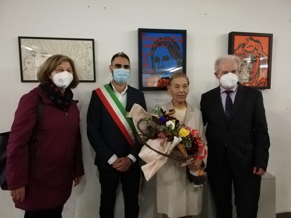 Inaugurata a Pomezia la mostra permanente “Sguardi di Memoria” dell’artista Georges de Canino. - 