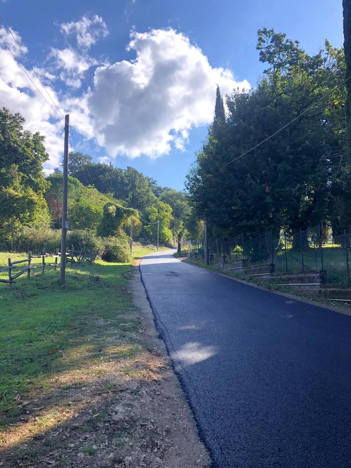 Sicurezza stradale, terminati a Cori i lavori di messa in sicurezza di via Fontana del Prato. - 