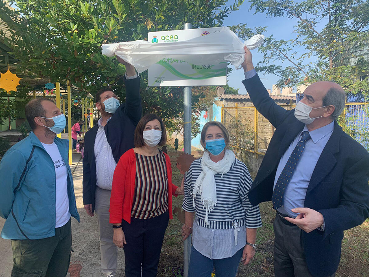 Aprilia, inaugurate le aule all'aperto per le scuole Collodi e Morante: "Un'opportunità preziosa per i nostri bimbi" - 