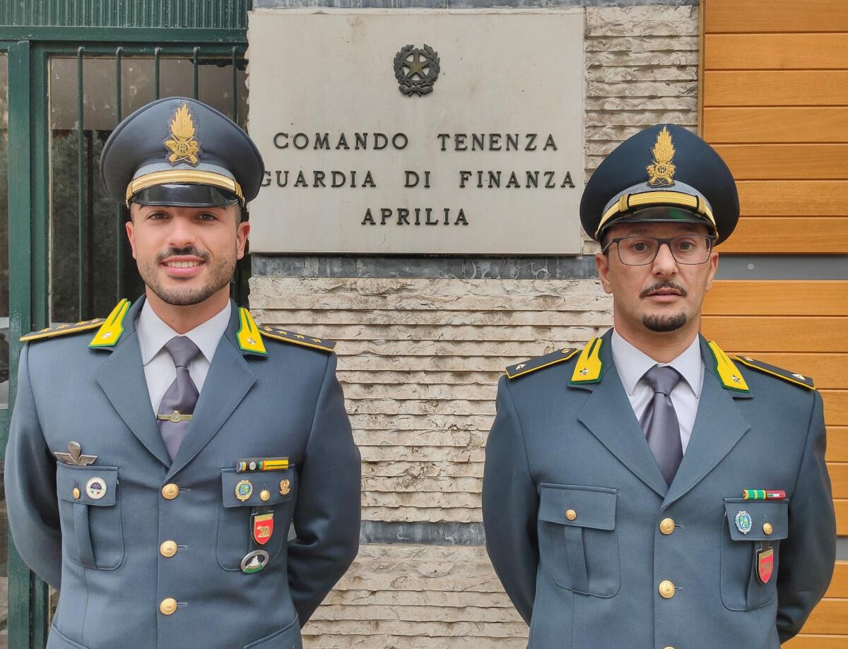 Passaggio di consegne alla Tenenza della Guardia di Finanza di Aprilia: il Capitano Spedicato lascia il comando al Sottotenente Leopoldo Festa. - 