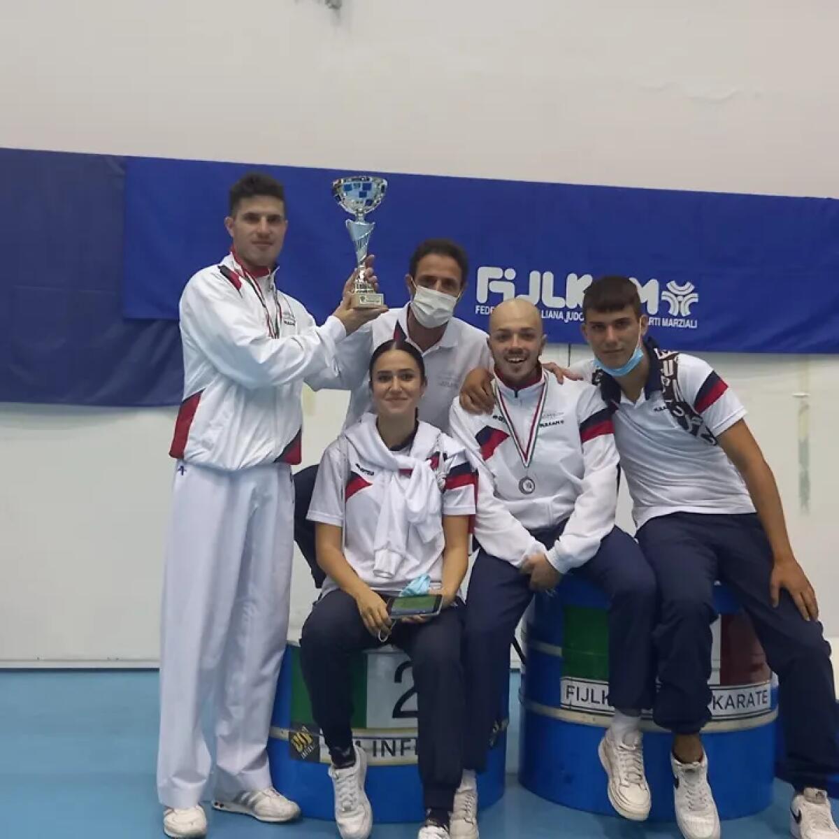 La Tomari-te karate di Aprilia al Campionato regionale karate Fijlkam. - 