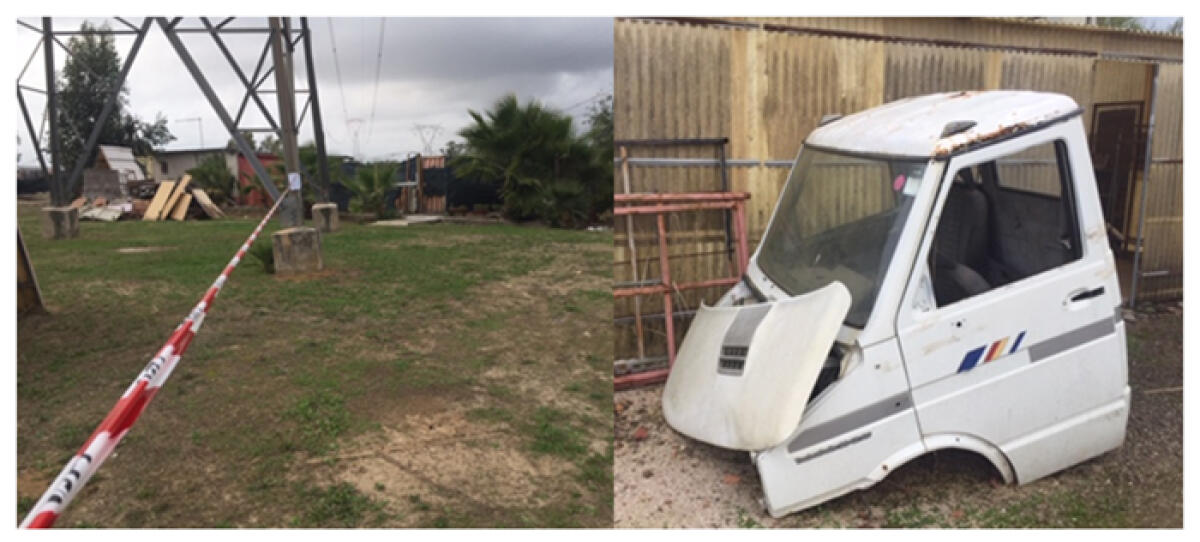 Denunciato a Latina il gestore di un agriturismo per abbandono incontrollato di rifiuti, discarica abusiva ed abusi edilizi. - 