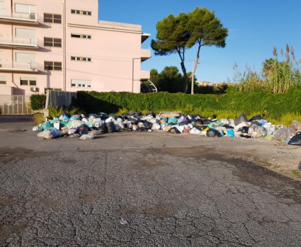 Ultimata ad Anzio la bonifica dell’area parcheggio della Casa di Cura Villa dei Pini, invasa dai rifiuti. - 