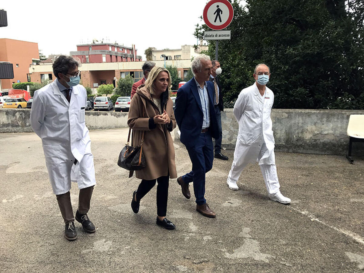 Il Sindaco Coletta, e la DG della Asl di Latina, la dottoressa Cavalli, in visita all’ospedale “Goretti”: presto diventerà Dea di II livello. - 