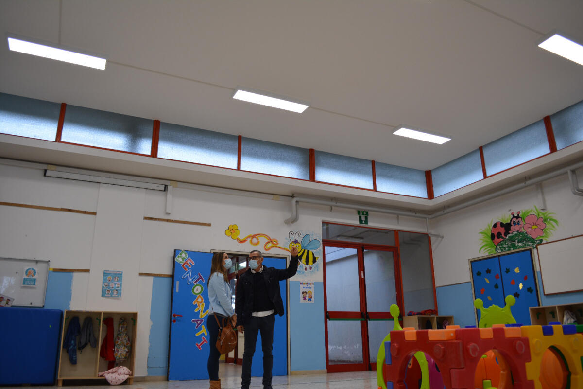 Scuole a Pomezia, messi in sicurezza 9 plessi scolastici della città. - 