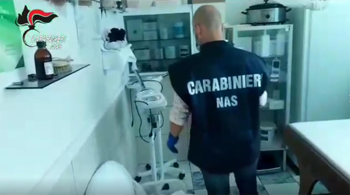 Nas nei centri massaggio ed estetici di tutta Italia: 40 controlli scattano anche nella provincia di Latina, rilevate 4 violazioni. VIDEO - 