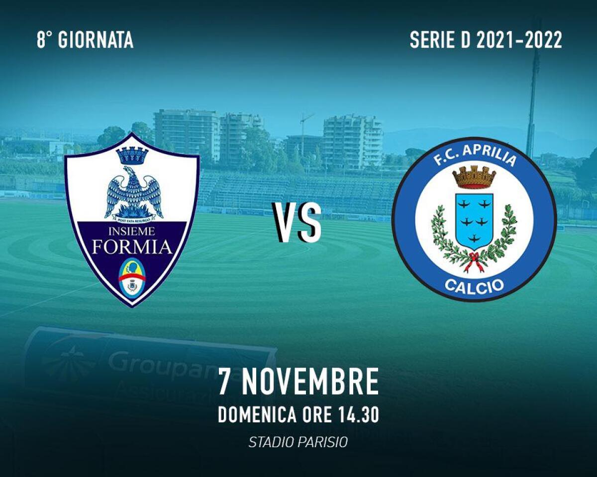 Calcio di serie D: l’Aprilia Racing Club questa domenica impegnata nel derby contro l’Insieme Formia. - 