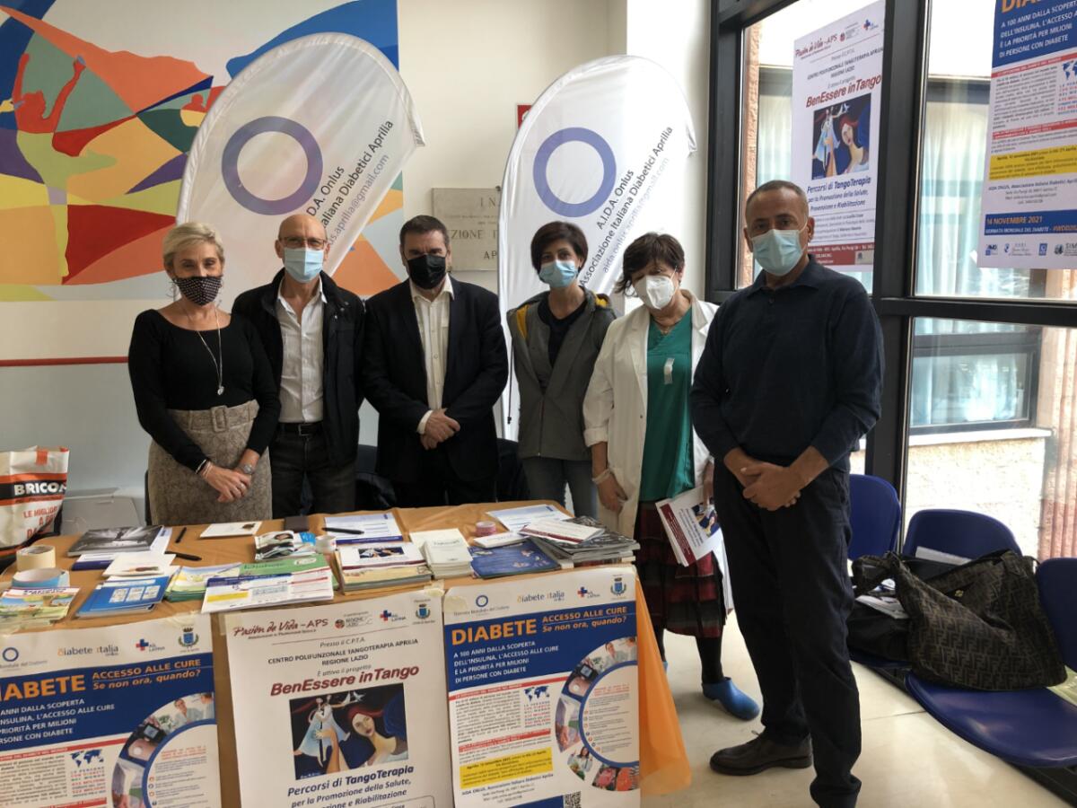 “Giornata Mondiale del Diabete 2021”: successo di adesioni all’iniziativa dell’Aida Onlus di Aprilia. - 