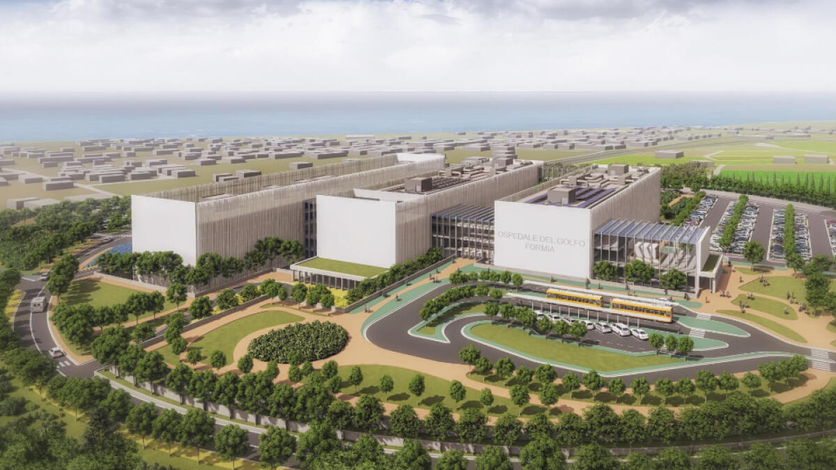 Nuovo Ospedale del Golfo a Formia, il presidente Zingaretti presenta il progetto: "20 reparti, 250 posti letto su un'area di 50 mila metri quadrati" - 