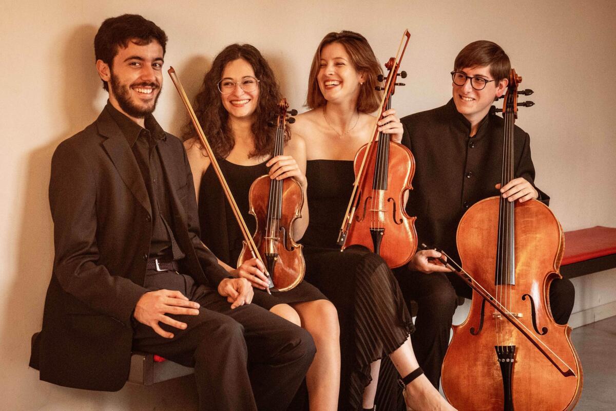 Concerti d'autunno a Latina, si esibisce il Quartetto Hayez - 