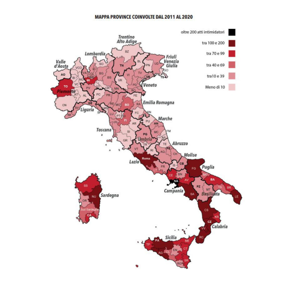 Presentato il Rapporto "Amministratori sotto tiro": il Lazio è la sesta regione con il maggior numero di minacce - 