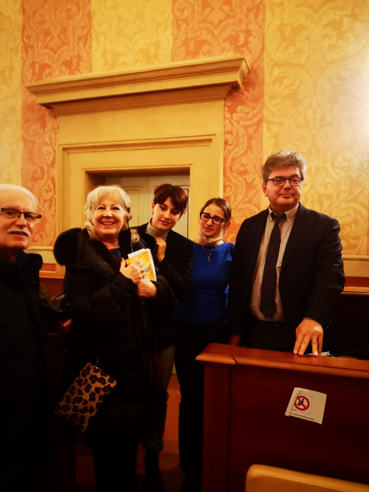 Tributo ad Anzio al poeta Luigi Salustri pronipote del grande Trilussa - 