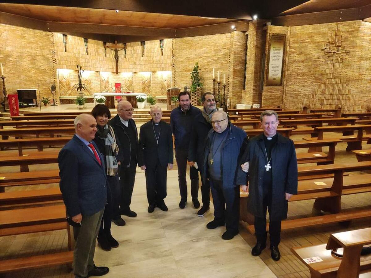 Centro Ecumenico di Lavinio: l'importante incontro tra le Città di Anzio e Valladolid, alla presenza del Parroco Don Angelo e del Cardinale, Ricardo Blázquez - 