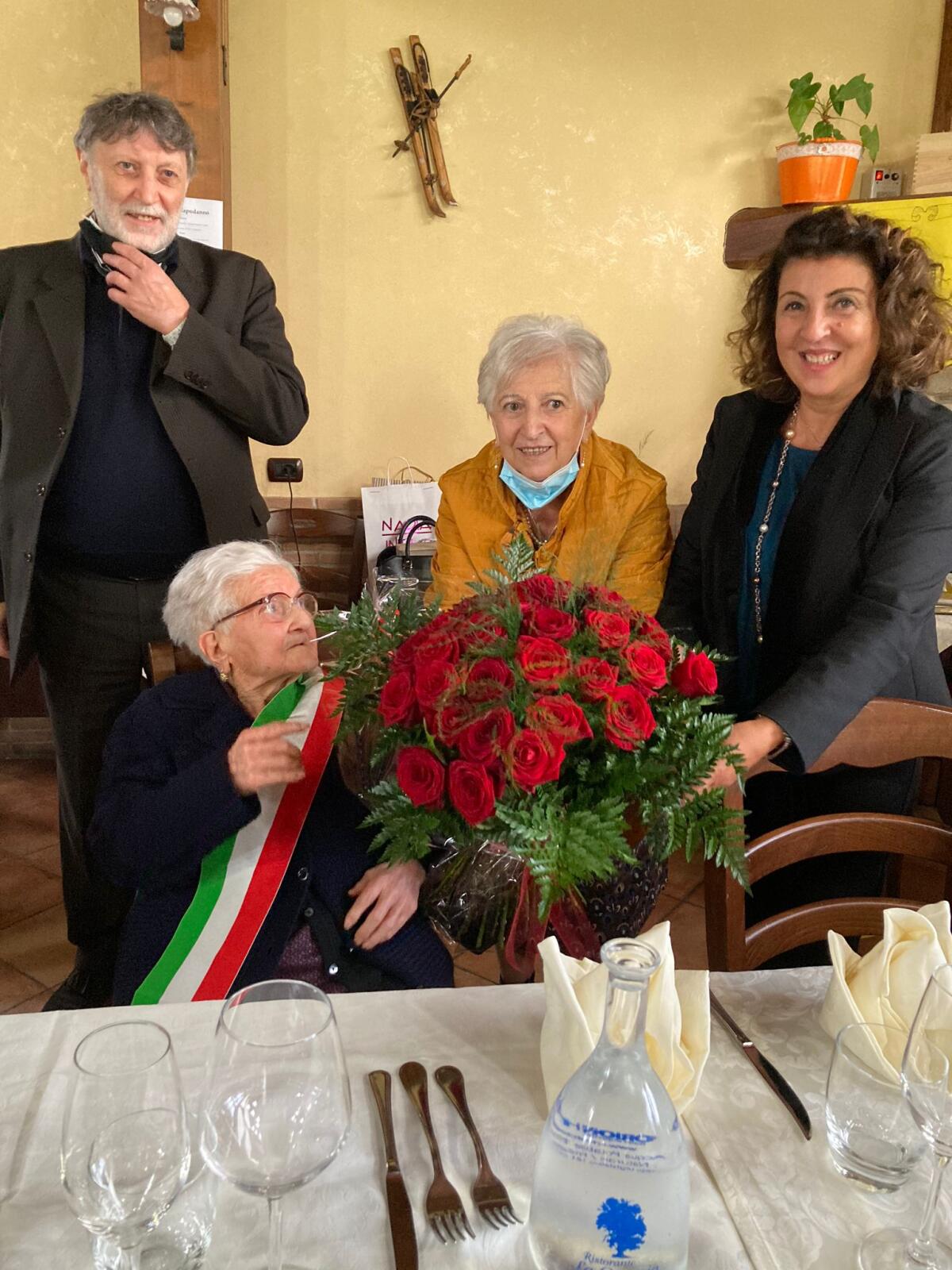 Bassiano, Vilma Cacciotti oggi compie 100 anni - 