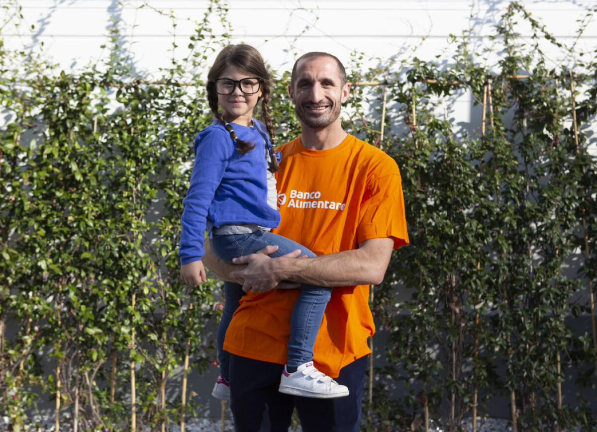 La Giornata Nazionale della Colletta Alimentare: testimonial d'eccezione Giorgio Chiellini - 