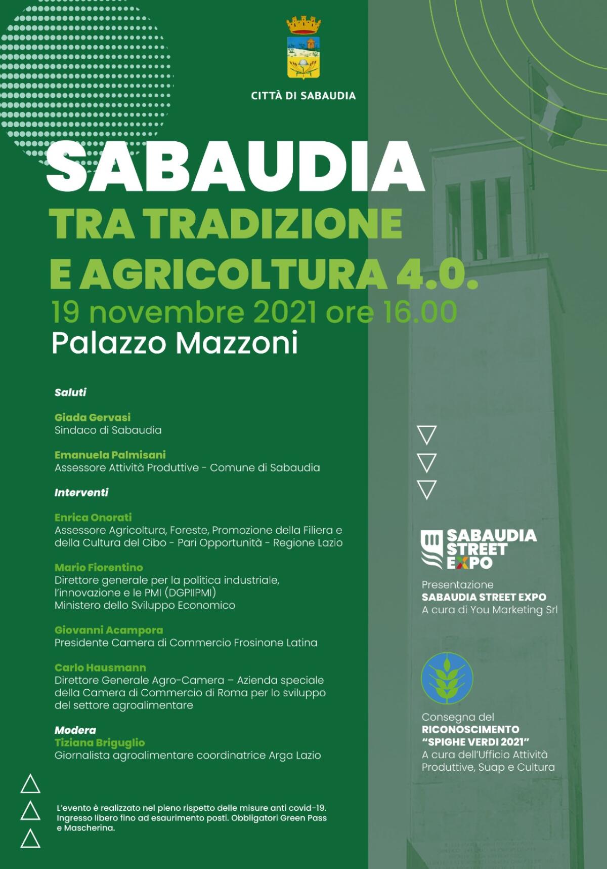 “Sabaudia tra tradizione e agricoltura 4.0”, la tavola rotonda a Palazzo Mazzoni - 