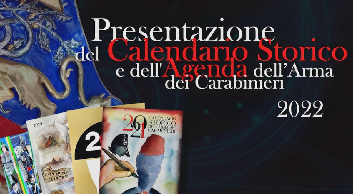 A Latina la presentazione del Calendario storico dell'Arma dei Carabinieri 2022 - 